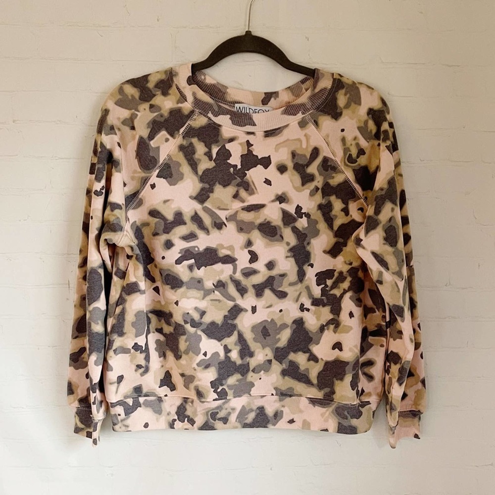 [Wildfox] NWT Sommers tortoise shell sweatshirt XS